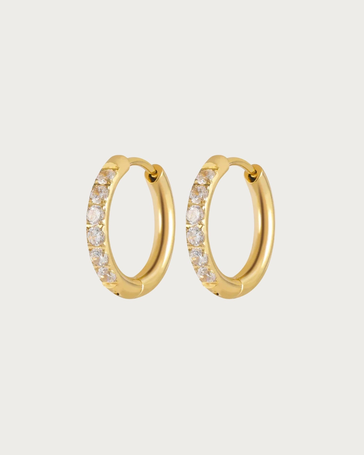 Nina | Gold Hoops