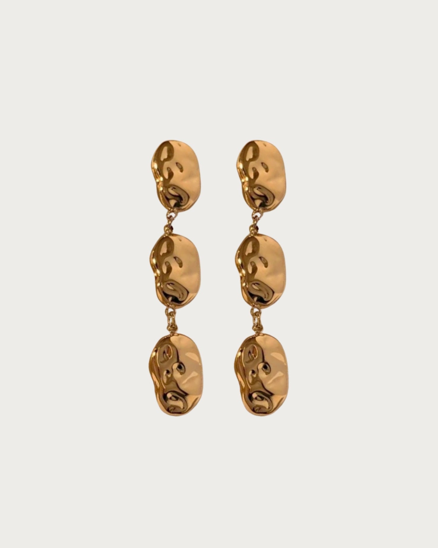 Roos | Gold Earrings