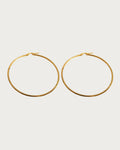 Ella | Gold Hoops