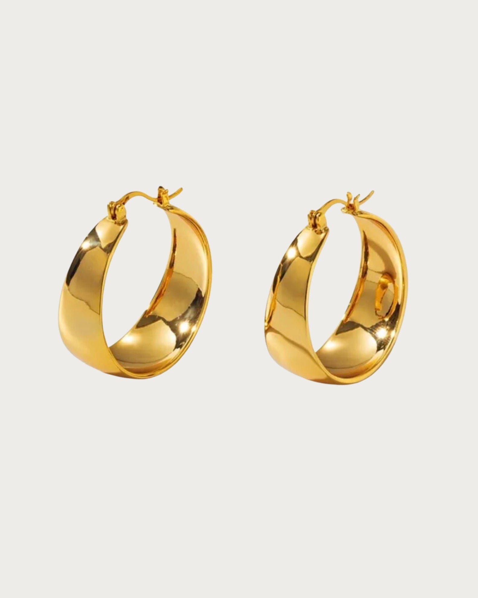 Robbin | Gouden Oorbellen